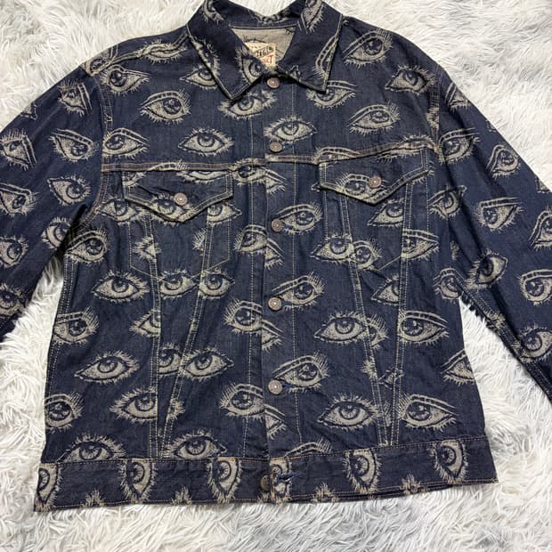 [4, XL]캐피탈 스피크이지 트러커 자켓