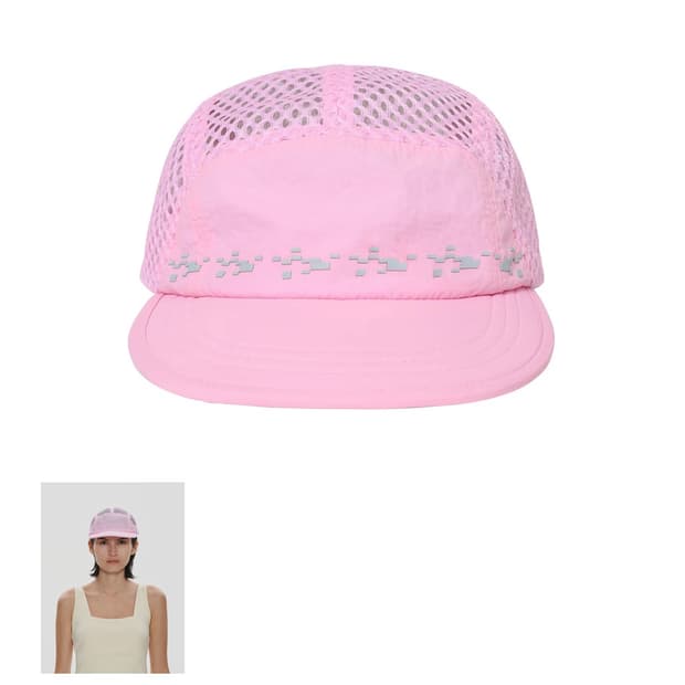 웰빙익스프레스 Light Mesh Cap Pink