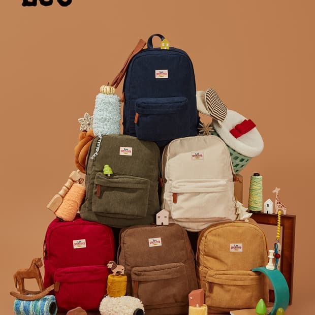 Lee 코듀로이 백팩 (4color)