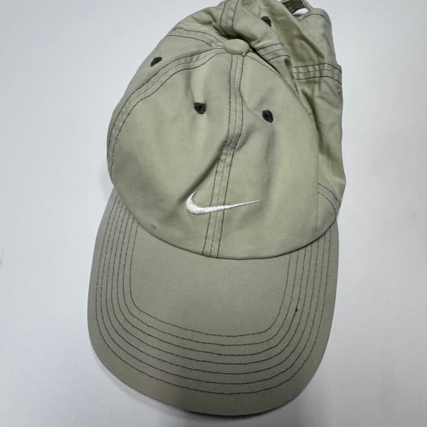 나이키 올드스쿨 골프 스티치 민트 볼캡