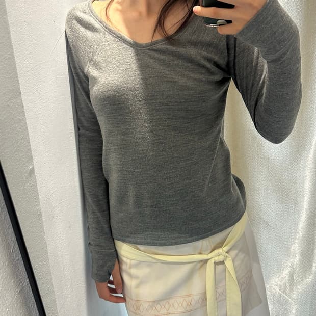 Helmut Lang v-neck top