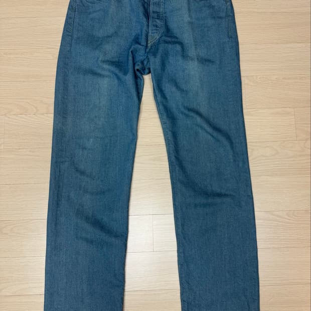 RRL 리미티드 스트레이트핏 린넨 데님 팬츠 32x30