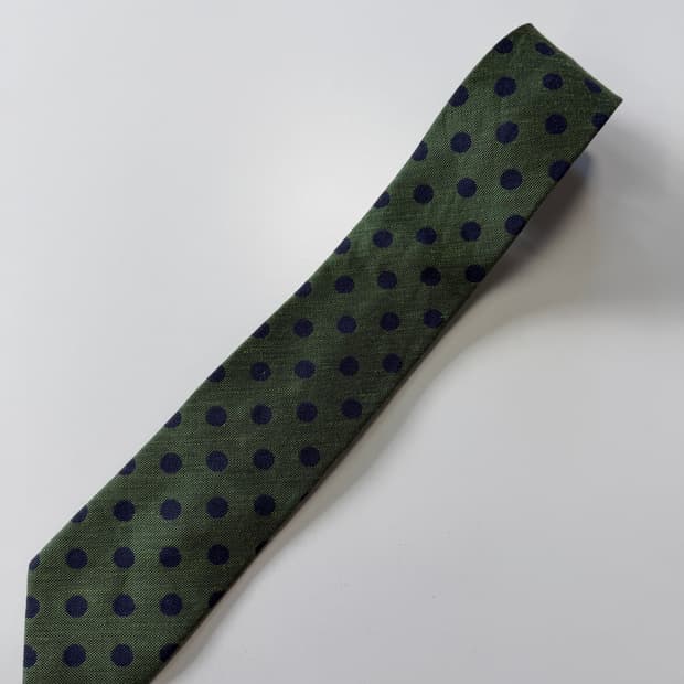 커스텀멜로우(custom mellow) 혼방 넥타이 7.3cm