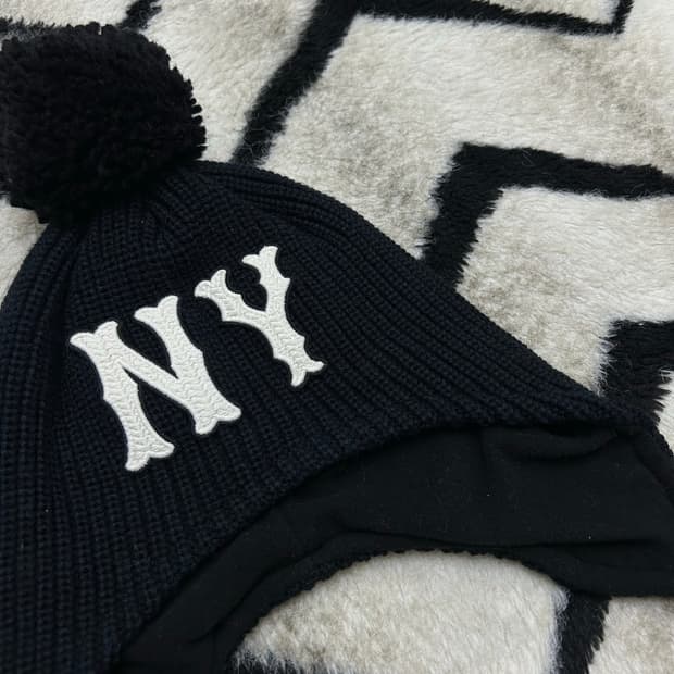 [Free]MLB 헤리티지 NY 폼폼 비니/블랙