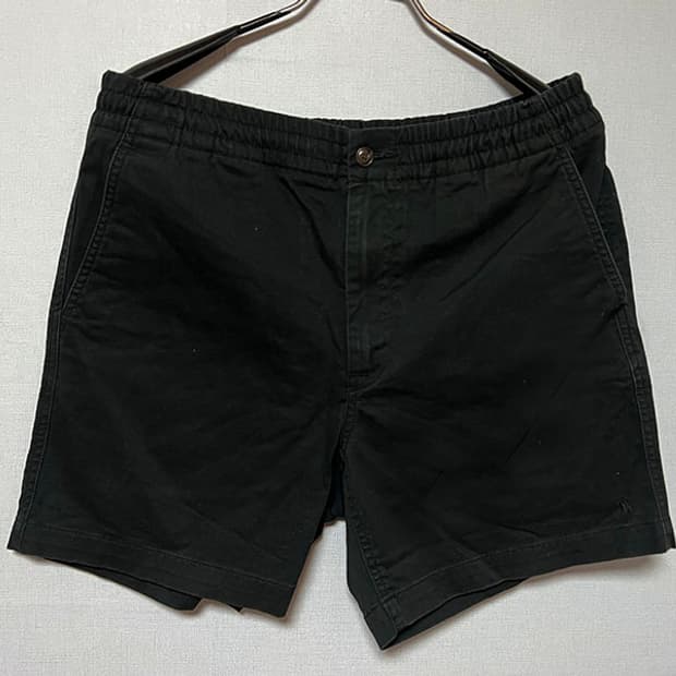 POLO 폴로 랄프로렌 남자 밴딩 이지 스판 치노 반바지 블랙 M 30
