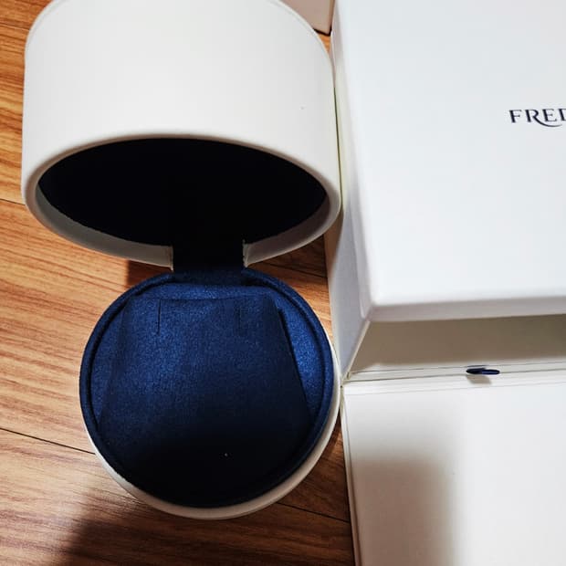 ​FRED 정품 프레드 귀걸이 박스 프레드 & 목걸이 박스 A