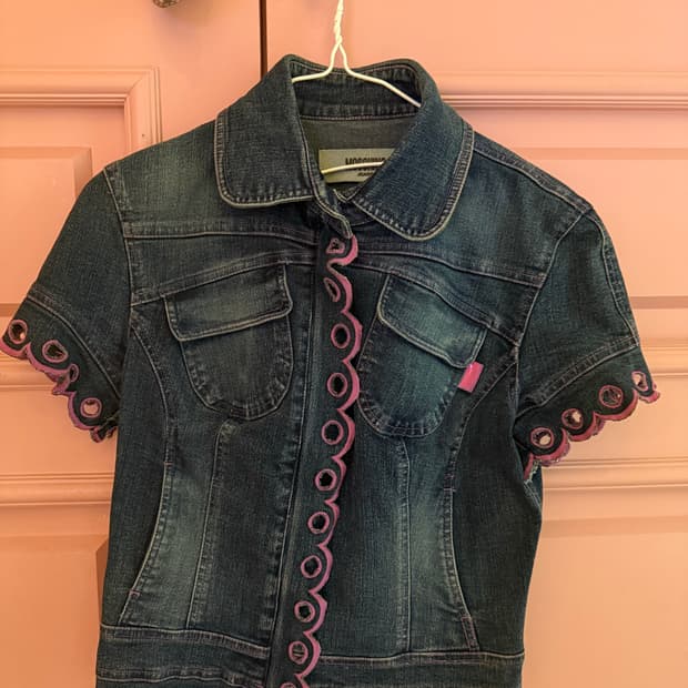 모스키노 진스 자켓/ moschino jeans denim jacket