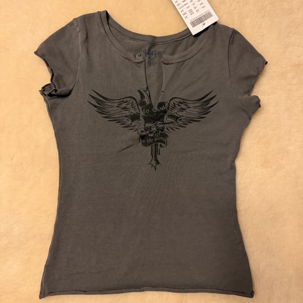 브랜디멜빌 프린팅 빈티지 반팔 티 (택O)