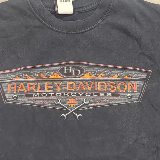 2005 Harley Davisdon 티셔츠 Made in USA