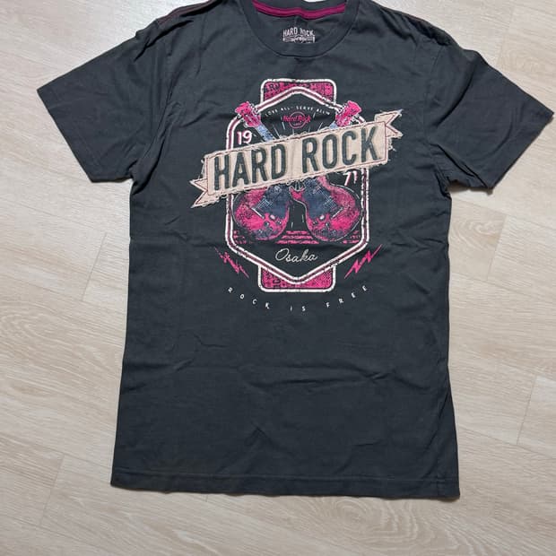 하드락카페 트윈기타 반팔 (S)