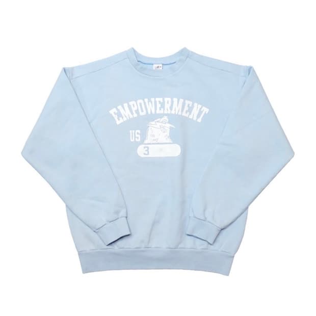 collect pieces sweat shirts(sky blue)