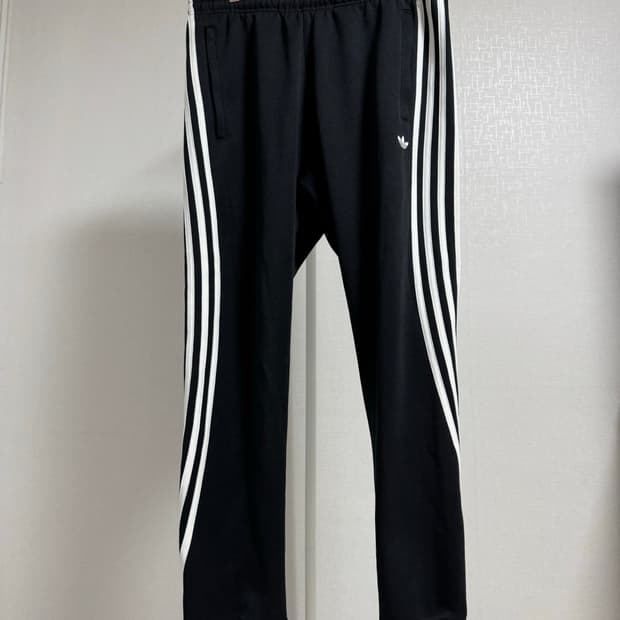 아디다스 삼선 트레이닝 바지 블랙