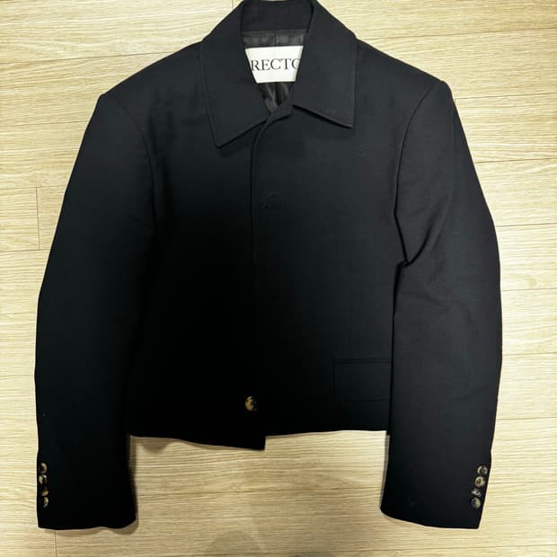 렉토 숏자켓 네이비 M