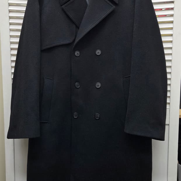 드로우핏 버진울 캐시미어 롱코트