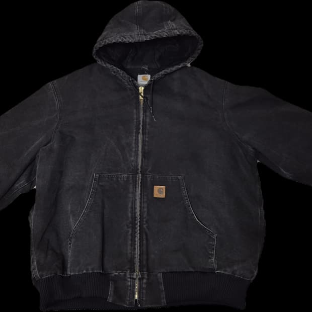 [XL] 칼하트 J130 덕 액티브 자켓 블랙 BLK