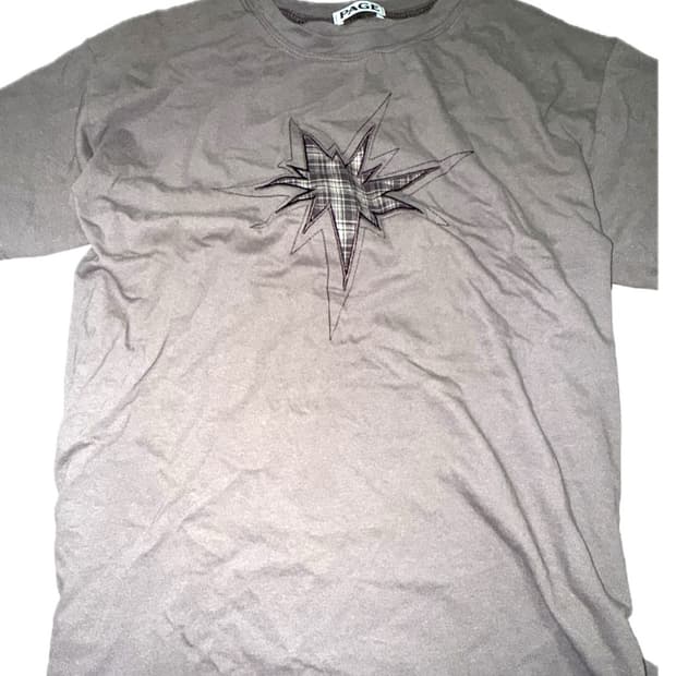 Vintage Printed T 빈티지 반팔티 브라운