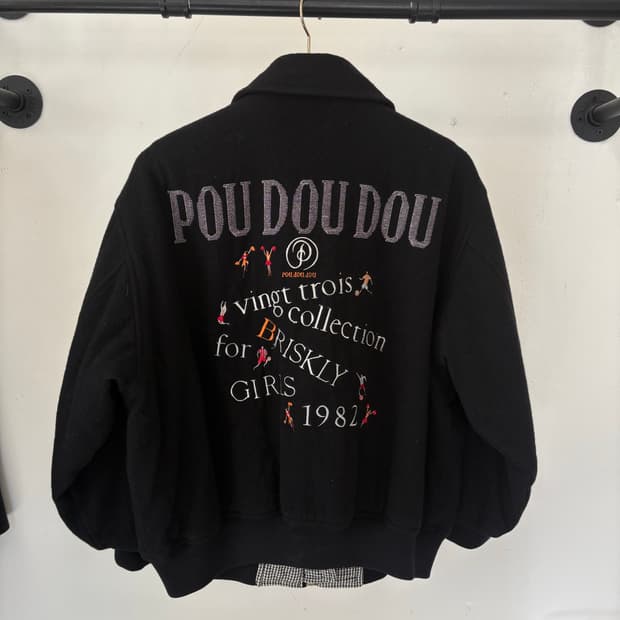 80s DOUDOU Wool BOMBER