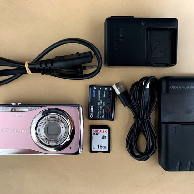 casio exilim z550 카시오 엑슬림 핑크 빈티지 디카
