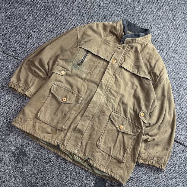 빈티지 아카이브 카라 디테일 워크 자켓 3077