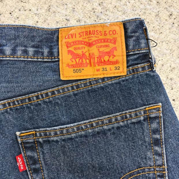 N123. 리바이스 505 팬츠