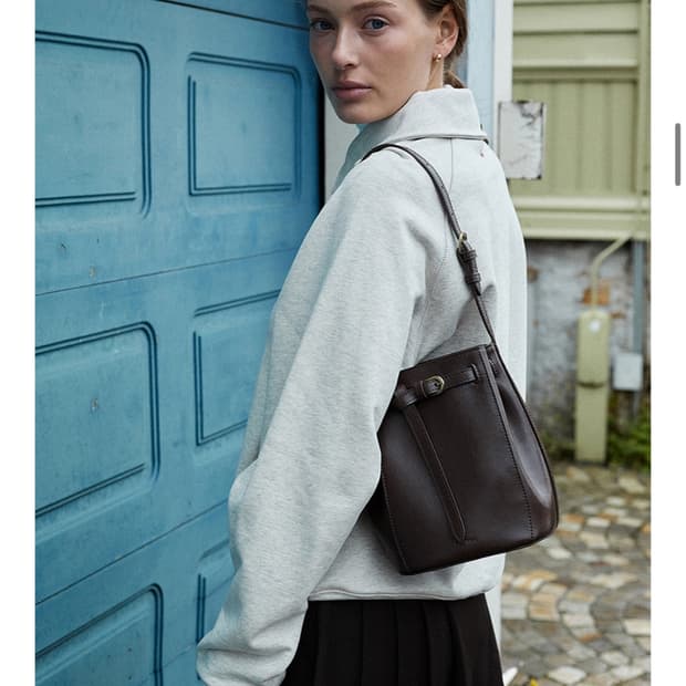 폴뉴아 가방 MINI LALE BAG 갈색