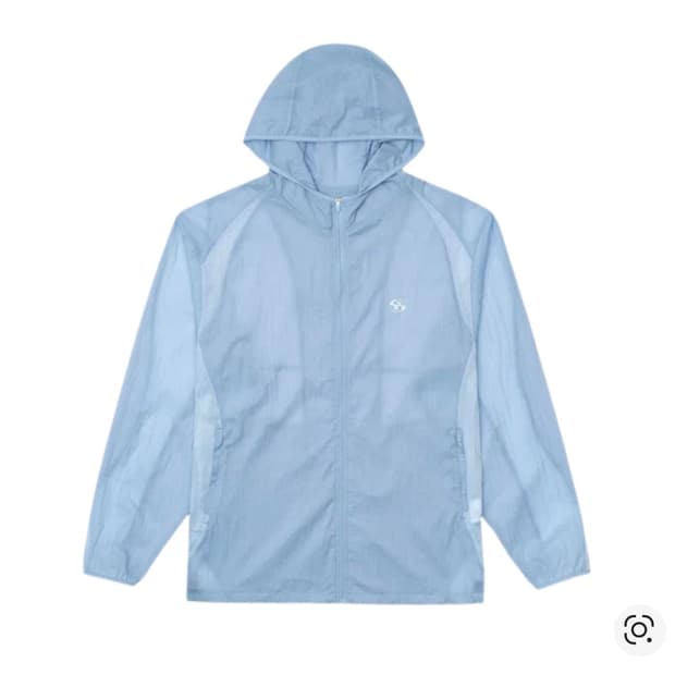 (실사O) 산산기어 24ss 패널드자켓 스카이블루