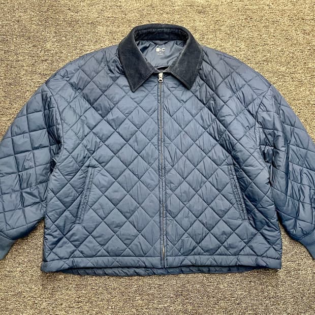 [77~88] 유니클로C 퀼팅 블루종 여성XL 