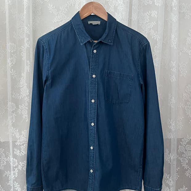 S) 코스 COS 데님 셔츠 진청
