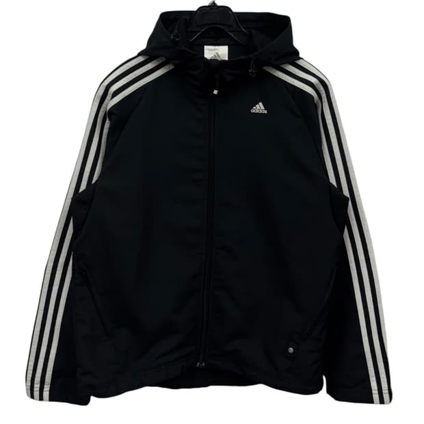 아디다스 우먼 후드 바람막이