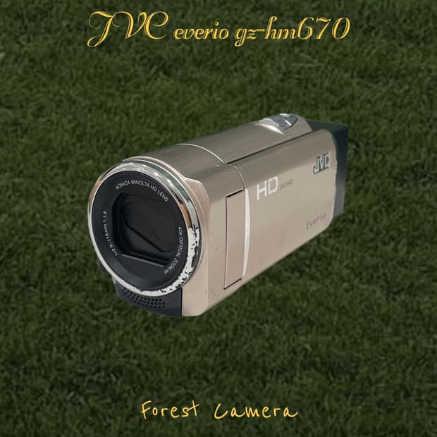 (셀카o) jvc everio gz-hm670 캠코더 빈티지캠코더 디카