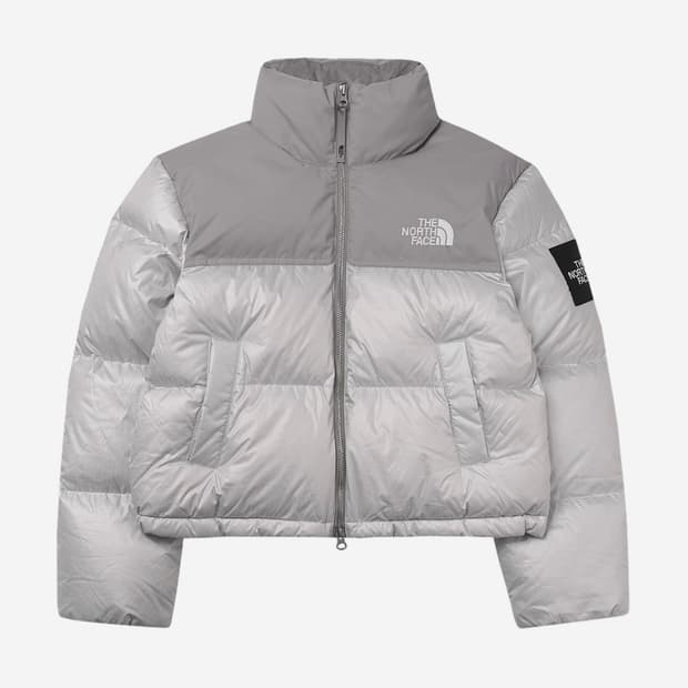 노스페이스 화이트라벨 노벨티 눕시 아이스그레이 M 90사이즈