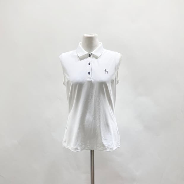 헤지스골프 여성 카라민소매티 95
