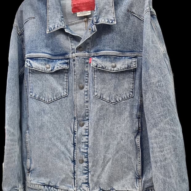 리바이스 데님 트러커 XL