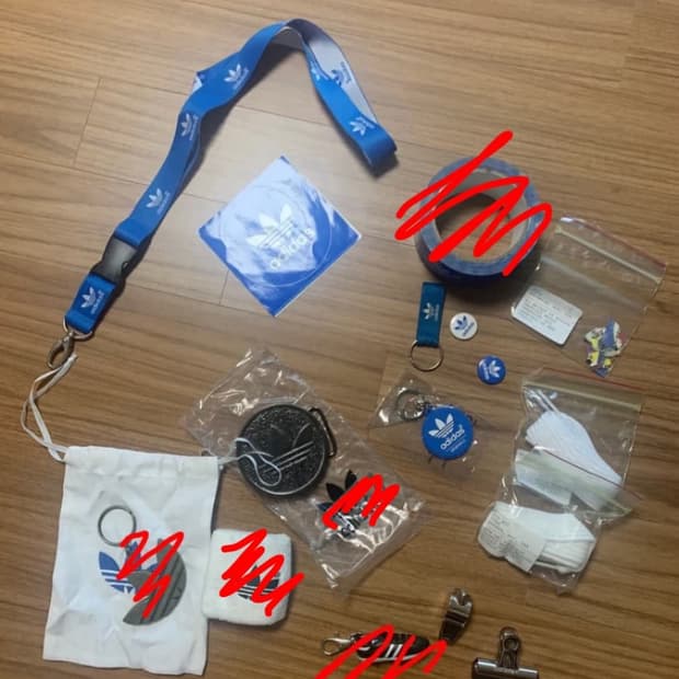 프랑스구매 미사용 아디다스 오리지날스 굿즈 8종