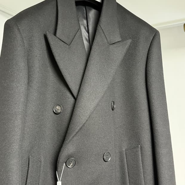 (새상품) 마마가리 오버사이즈 더블 브레스티드 코트 48