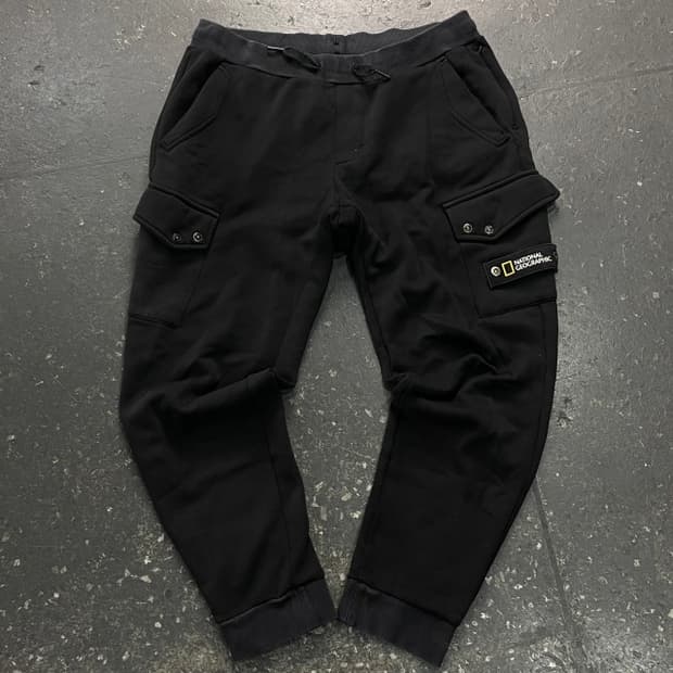 100 내셔널지오그래픽 와펜 조거팬츠