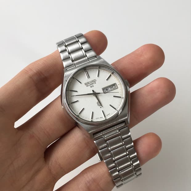 70s seiko QZ day-date quartz