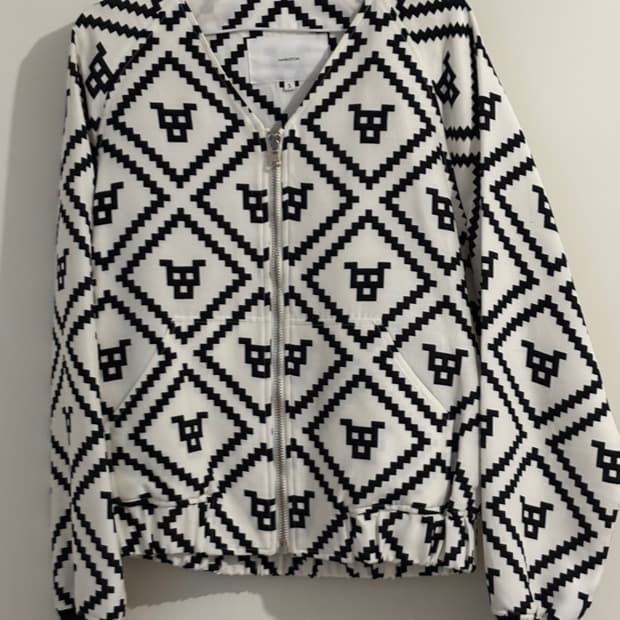 푸시버튼 블루종 (새상품)