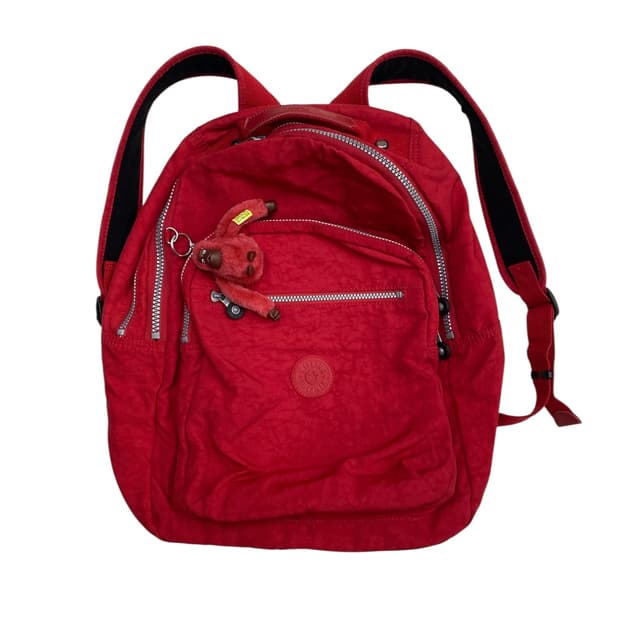 키플링 y2k 레드 백팩