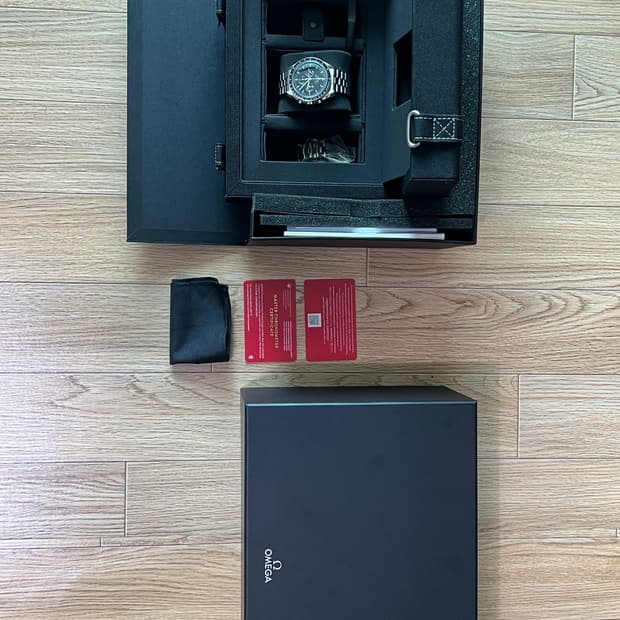 오메가 스피드마스터 문워치 사파이어글라스 42mm