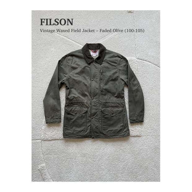 필슨 왁스드 필드 자켓 (100-105)