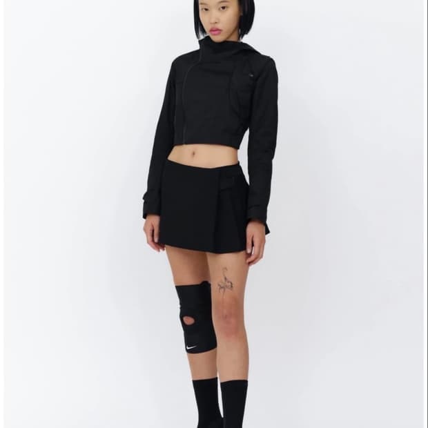 혜인서 크롭 쉘 자켓 1size 유일매물