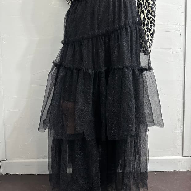 grl glitter sha skirt