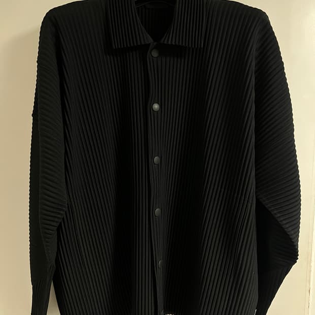 이세이미야케 옴므플리세 플리츠 코치자켓