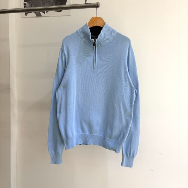 BROOKS BROTHERS 반집업 니트