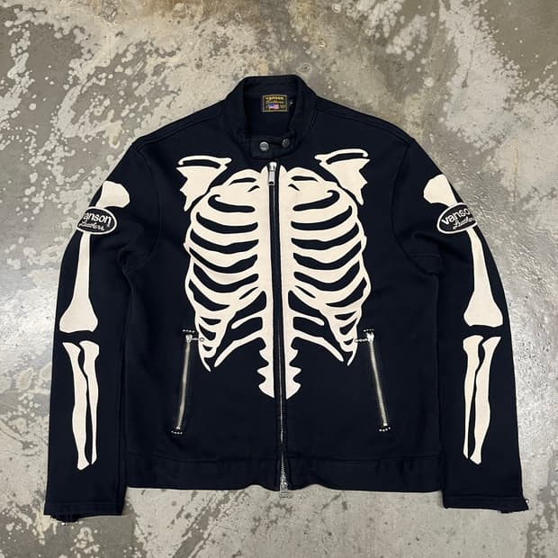 밴슨 본 라이더자켓 XL 