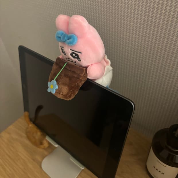 오빤쮸 데스크탑 인형