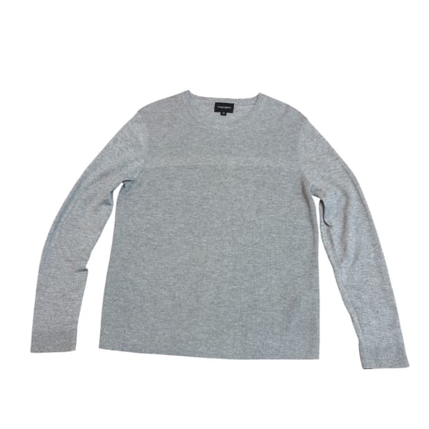 솔리드 업무 캐시미어 니트