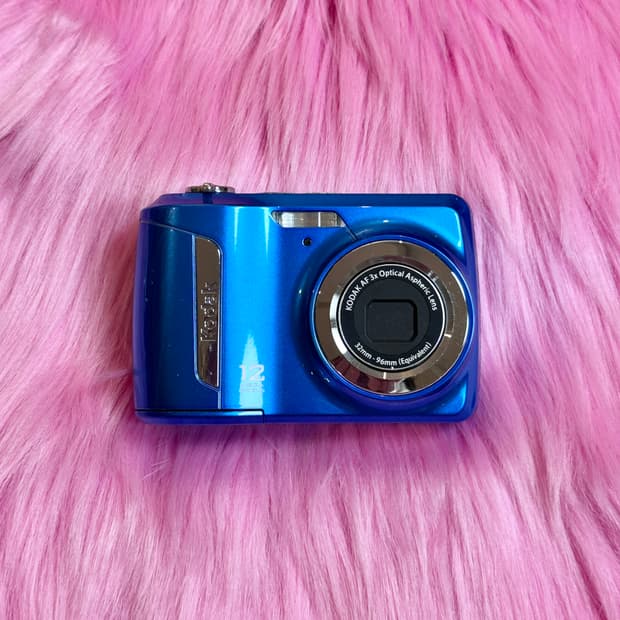 블루 코닥 C143 디지털 카메라 디카