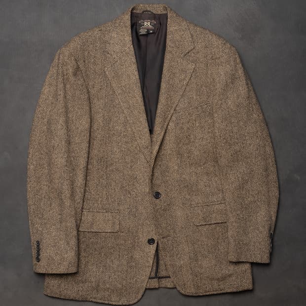 RRL 더블알엘 3스타 브라운 자켓